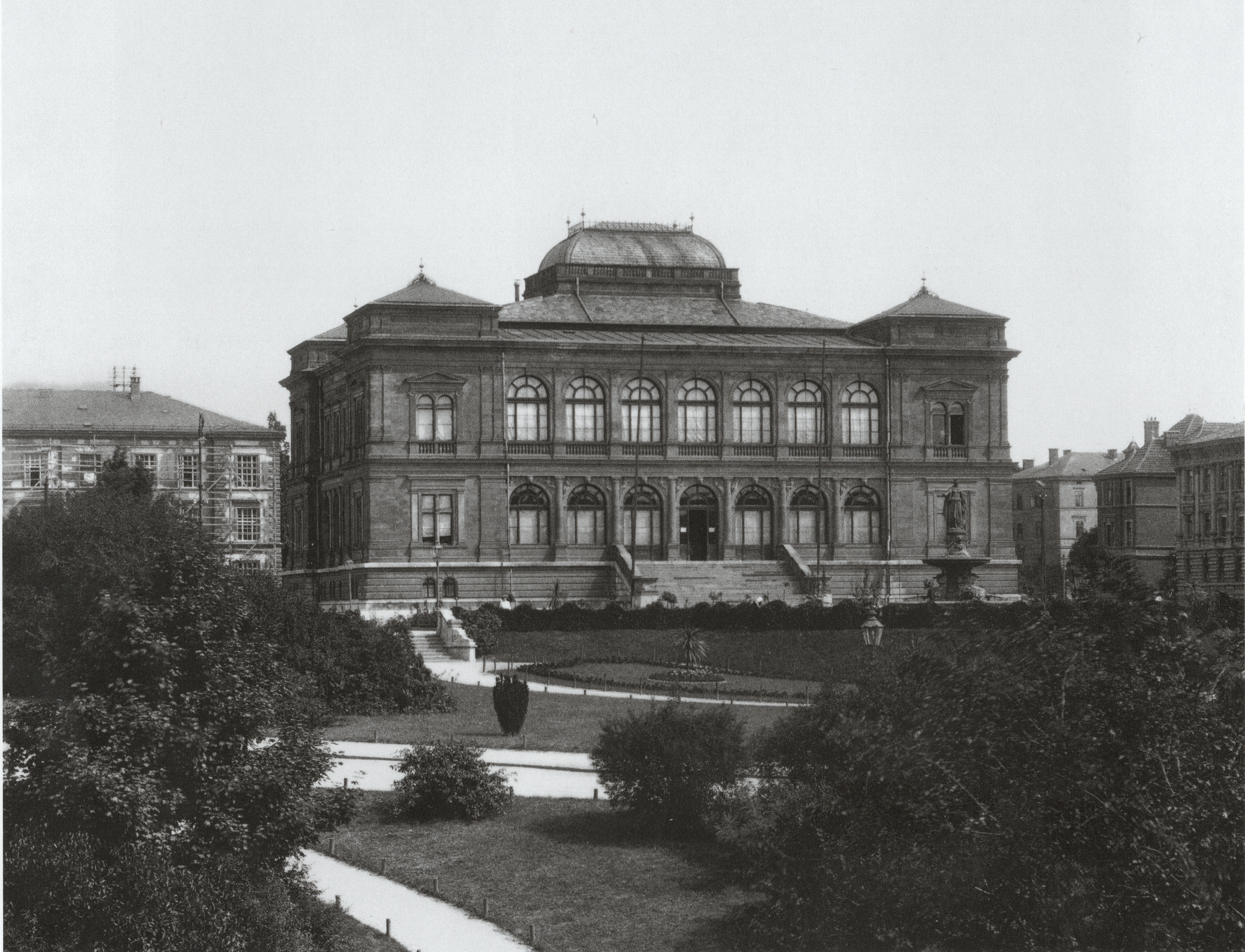 Das Großherzogliche Museum (heute Museum Neues Weimar), 1903, Foto: Louis Held